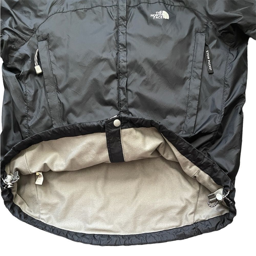 The North Face Black Lightweight Stow Pocket Jacket Coat Size Medium - Picture 10 of 12